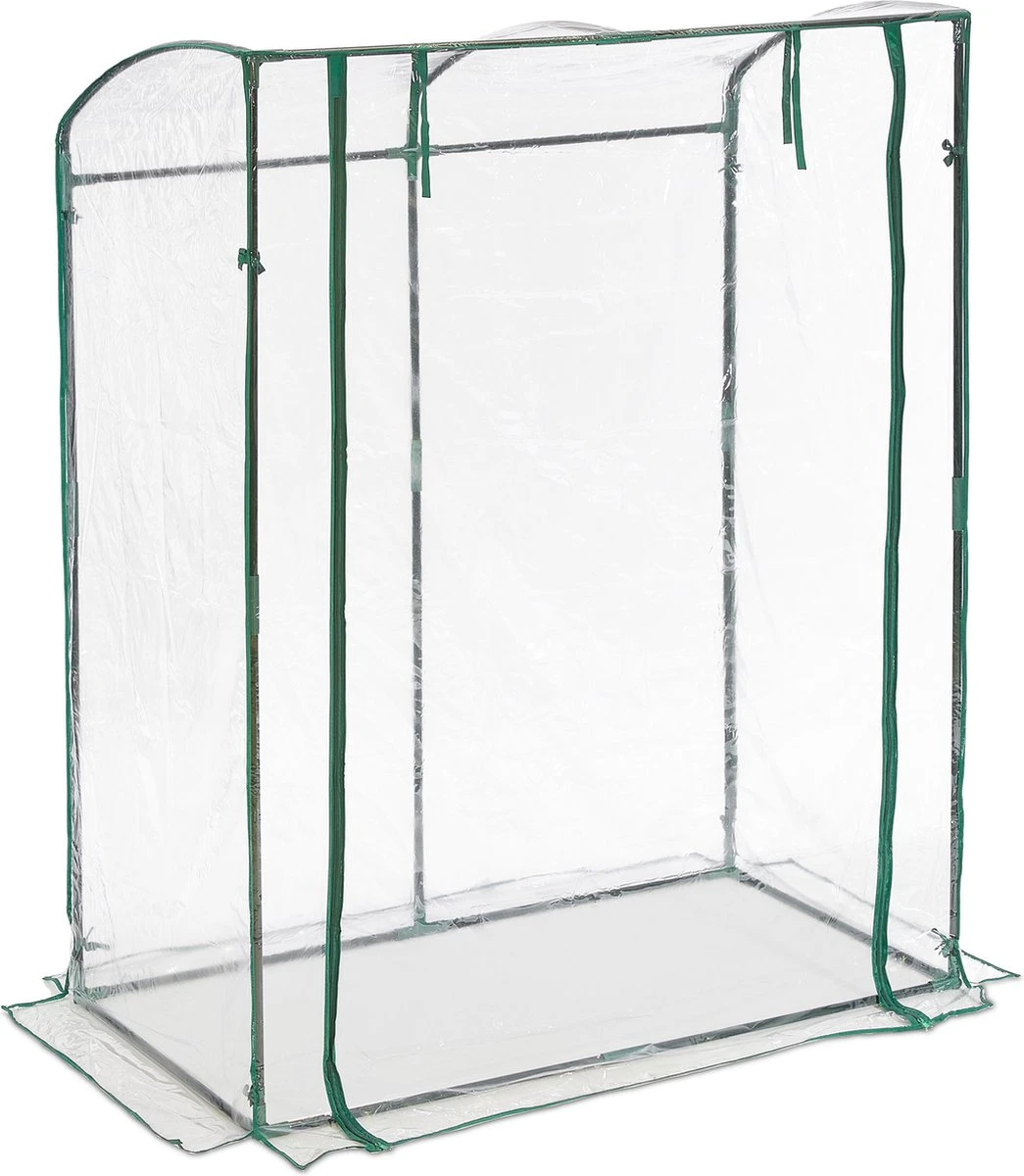 Relaxdays Tomatenkas 170 X 130 X 75 Cm - Folie Tuinkas - Grote Tomaten Kweekkas - Foliekas 9 Relaxdays Tomatenkas 170 X 130 X 75 Cm - Folie Tuinkas - Grote Tomaten Kweekkas - Foliekas - Afbeelding 9