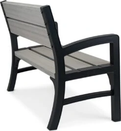 Keter Montero Tuinbank – 2-personen - 120x61x91cm - Grafiet 32 Keter Montero Tuinbank – 2-personen - 120x61x91cm - Grafiet -Tuinhuis Shop 1103x1200