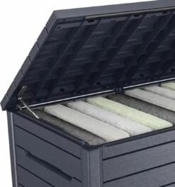 Keter Ontario Opbergbox - 870L - 147x83x86cm - Grafiet -Tuinhuis Shop 1123x1200