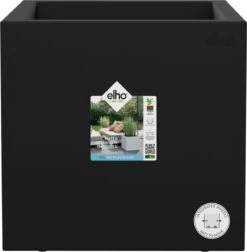 Elho Vivo Next Vierkant 40 - Plantenbak Voor Binnen & Buiten - Ø 39.0 X H 37.9 Cm - Zwart/Living Black -Tuinhuis Shop 1176x1200 4