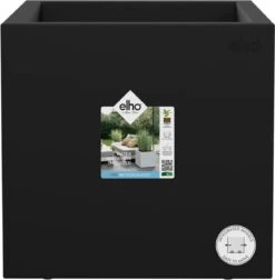 Elho Vivo Next Vierkant 40 - Plantenbak Voor Binnen & Buiten - Ø 39.0 X H 37.9 Cm - Zwart/Living Black -Tuinhuis Shop 1176x1200 5