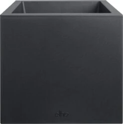 Elho Vivo Next Vierkant 40 - Plantenbak Voor Binnen & Buiten - Ø 39.0 X H 37.9 Cm - Zwart/Living Black -Tuinhuis Shop 1189x1200 1