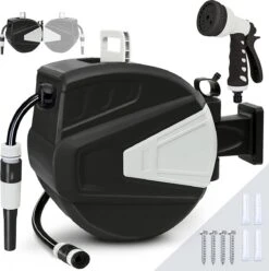 Sens Design Slanghaspel - Tuinslang Haspel - Automatisch - Zwart - 20m -Tuinhuis Shop 1197x1200 2