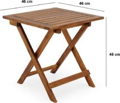Merkloos EezyLife Houten Bijzettafel - 46x46x46cm - Acacia Hout - Tuintafel 18 Merkloos EezyLife Houten Bijzettafel - 46x46x46cm - Acacia Hout - Tuintafel -Tuinhuis Shop 1200x1028