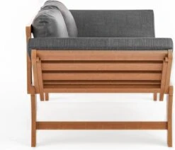 Loungebank Tuin FSC Antraciet – Makkelijk Verstelbaar Lounge Bank Balkon – Tuinbank Lounge Hardhout FSC – Perfecthomeshop -Tuinhuis Shop 1200x1032