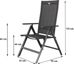 Hartman Napoli/Alma 210 Cm. Tuinset - 7-delig Verstelbaar -Tuinhuis Shop 1200x1042