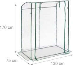 Relaxdays Tomatenkas 170 X 130 X 75 Cm - Folie Tuinkas - Grote Tomaten Kweekkas - Foliekas 12 Relaxdays Tomatenkas 170 X 130 X 75 Cm - Folie Tuinkas - Grote Tomaten Kweekkas - Foliekas -Tuinhuis Shop 1200x1057 1