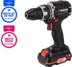 PARKSIDE PERFORMANCE Accu-schroefboormachine 20V - Inclusief Lader En Accu - Zeer Krachtige Boormachine