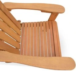 Alice's Garden Relaxstoel Adirondack Salamanca - FSC Eucalyptushout – Naturel -Tuinhuis Shop 1200x1134