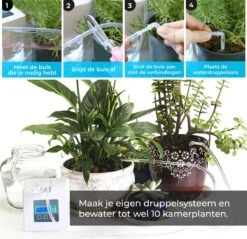 Automatisch Bewateringssysteem Voor Kamerplanten Met Pomp – Waterdruppelaar – Watergeefsysteem– Planten Watergever 14 Automatisch Bewateringssysteem Voor Kamerplanten Met Pomp – Waterdruppelaar – Watergeefsysteem– Planten Watergever -Tuinhuis Shop 1200x1163 1