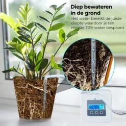 Automatisch Bewateringssysteem Voor Kamerplanten Met Pomp – Waterdruppelaar – Watergeefsysteem– Planten Watergever 13 Automatisch Bewateringssysteem Voor Kamerplanten Met Pomp – Waterdruppelaar – Watergeefsysteem– Planten Watergever -Tuinhuis Shop 1200x1198 3