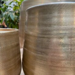 Merkloos Karakter Pot Alu Neo Gold ø40x40cm