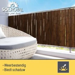 Sol Royal B23 – Premium Bamboe Tuinscherm 100x250cm Donkerbruin – Geharde Bamboestokken Ø 2-3cm – Weerbestendige Balkonscherm 18 Sol Royal B23 – Premium Bamboe Tuinscherm 100x250cm Donkerbruin – Geharde Bamboestokken Ø 2-3cm – Weerbestendige Balkonscherm -Tuinhuis Shop 1200x1200 107