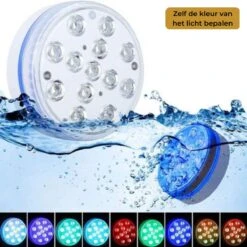 Lueas® Draadloze Ledlampjes Waterdicht - Met Afstandbediening -2 Stuks Op Batterijen - RGB - Dimbaar -Tuinhuis Shop 1200x1200 114