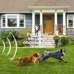 Pest-Tech PT-221 | Ultrasone Kattenverjager Op Zonneenergie | Kattenschrik | Marterverjager | Dierenverjager | Kattenafweermiddel | Ongedierte Verjager - Met USB Oplaadkabel -Tuinhuis Shop 1200x1200 132