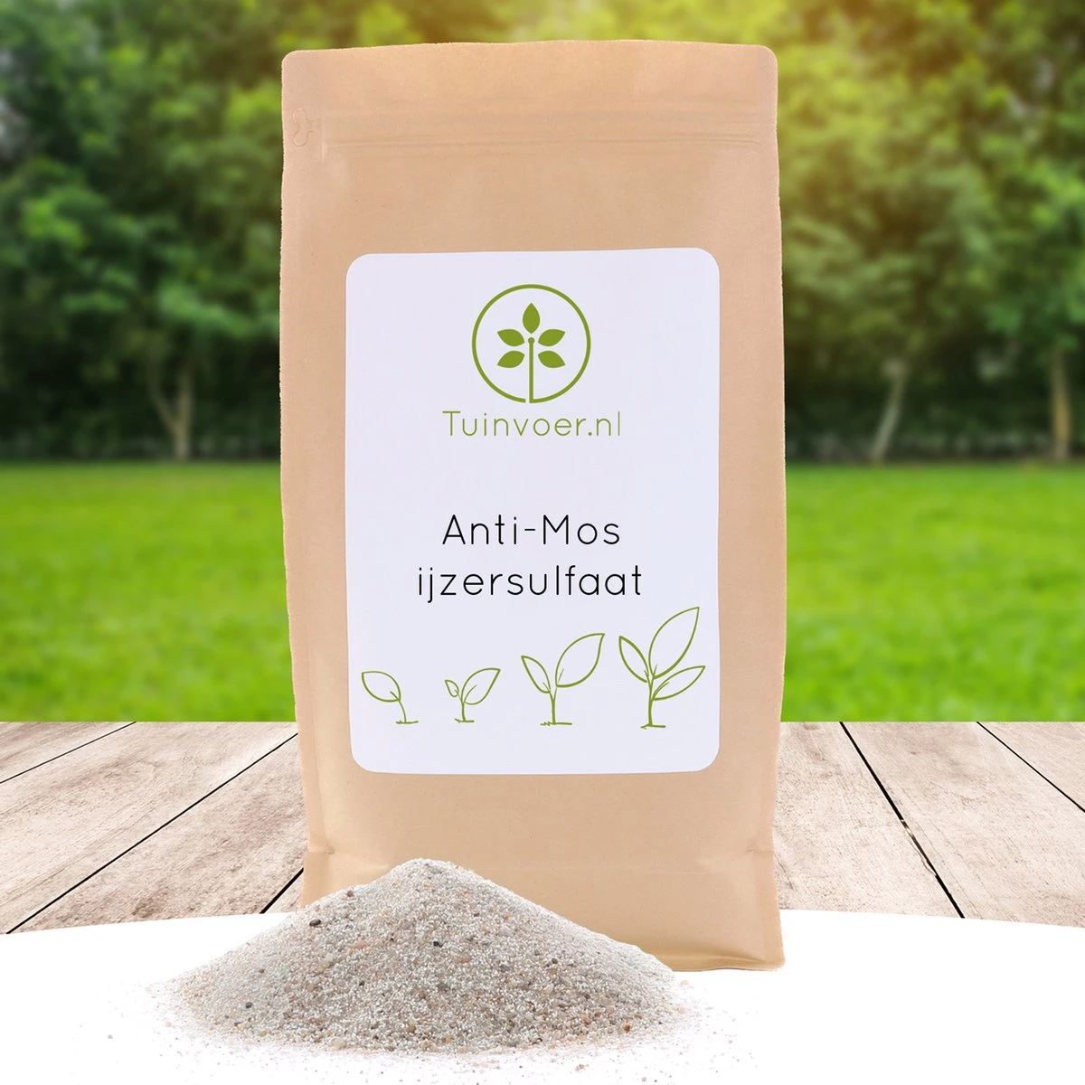 Anti Mos Ijzersulfaat - Dood Het Mos In Uw Gazon En Bevordert De Diepgroene Kleur - 12kg - 200m² - Direct En Gemakkelijk Te Strooien - Gazonmest - Mos Bestrijding - Hersluitbare Verpakking 1 Anti Mos Ijzersulfaat - Dood Het Mos In Uw Gazon En Bevordert De Diepgroene Kleur - 12kg - 200m² - Direct En Gemakkelijk Te Strooien - Gazonmest - Mos Bestrijding - Hersluitbare Verpakking