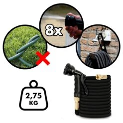 In Round Flexibele Tuinslang – 22,5 Meter – Sproeikop, Tuinslanghouder -Tuinhuis Shop 1200x1200 282