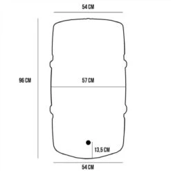 Harcostar Regenton 227 Liter - Groen -Tuinhuis Shop 1200x1200 290