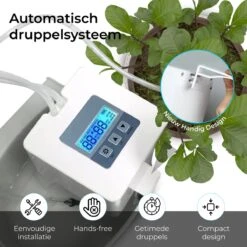 Automatisch Bewateringssysteem Voor Kamerplanten Met Pomp – Waterdruppelaar – Watergeefsysteem– Planten Watergever 12 Automatisch Bewateringssysteem Voor Kamerplanten Met Pomp – Waterdruppelaar – Watergeefsysteem– Planten Watergever -Tuinhuis Shop 1200x1200 302