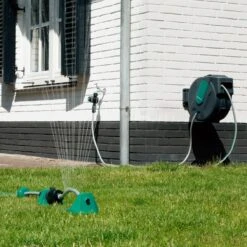 VONROC Automatische Slanghaspel – Incl. 25m Tuinslang, Aansluitslang, Spuitstuk, Koppelingen & Kraanaansluiting -Tuinhuis Shop 1200x1200 305