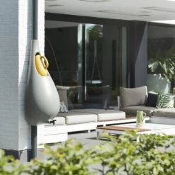 Elho Pure Raindrop 70L - Geel/Oker -Tuinhuis Shop 1200x1200 319