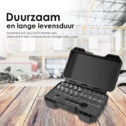 Novalits - Professionele Bit- & Borensets - Schroefverwijderset - 22-delig - HSS Materiaal - Schroefverwijderaar - Uitboorset - Borenset - Schroefbitset - Linkse Tap - Bitset - Metaalborenset - Draadtapset - Versleten Schroeven & Bouten Verwijderen 17 Novalits - Professionele Bit- & Borensets - Schroefverwijderset - 22-delig - HSS Materiaal - Schroefverwijderaar - Uitboorset - Borenset - Schroefbitset - Linkse Tap - Bitset - Metaalborenset - Draadtapset - Versleten Schroeven & Bouten Verwijderen -Tuinhuis Shop 1200x1200 449