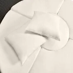 Casaria Polyrattan Zonne-Eiland Ø185cm – Incl. Kussens - Zwart Crème 37 Casaria Polyrattan Zonne-Eiland Ø185cm – Incl. Kussens - Zwart Crème -Tuinhuis Shop 1200x1200 6