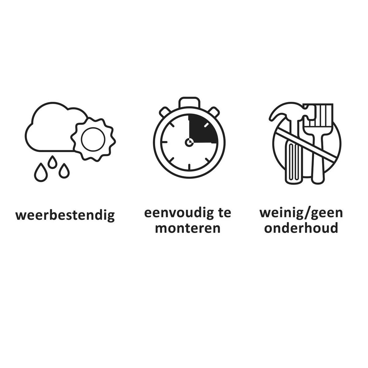 Keter Montero Tuinbank – 2-personen - 120x61x91cm - Grafiet 4 Keter Montero Tuinbank – 2-personen - 120x61x91cm - Grafiet - Afbeelding 4