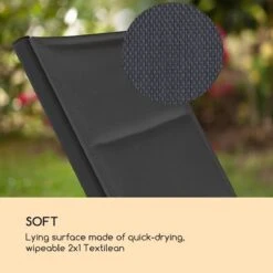 Blumfeldt Limala Tuinstoel - Ligstoel - Relaxstoel - Rugleuning In 6 Standen Verstelbaar - 2 Vielen - Draagkracht: Max. 150 Kg 12 Blumfeldt Limala Tuinstoel - Ligstoel - Relaxstoel - Rugleuning In 6 Standen Verstelbaar - 2 Vielen - Draagkracht: Max. 150 Kg -Tuinhuis Shop 1200x1200 78