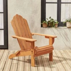 Alice's Garden Relaxstoel Adirondack Salamanca - FSC Eucalyptushout – Naturel -Tuinhuis Shop 1200x1200 89