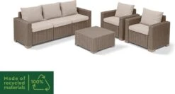 Allibert California Loungeset - 5 Personen - Cappuccino 21 Allibert California Loungeset - 5 Personen - Cappuccino -Tuinhuis Shop 1200x648