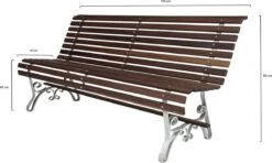 MaximaVida Tuinbank Budapest Oil 170 Cm - Uit Exclusief Mahoniehout -Tuinhuis Shop 1200x717