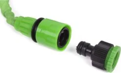 Benson - Tuinslang - Fexibel - 10 Meter - Tuinslang Met Koppeling - Spuitpistool - Groen -Tuinhuis Shop 1200x728