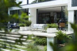 Elho Vivo Structure Finish Lang 90 - Plantenbak Voor Binnen & Buiten - Ø 88 X H 41 - Wit -Tuinhuis Shop 1200x800 101