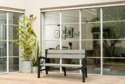 Keter Montero Tuinbank - 3-personen - 150x62,5x89cm – Grafiet -Tuinhuis Shop 1200x805