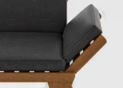 Loungebank Tuin FSC Antraciet – Makkelijk Verstelbaar Lounge Bank Balkon – Tuinbank Lounge Hardhout FSC – Perfecthomeshop -Tuinhuis Shop 1200x856 1