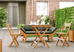 Loungebank Tuin FSC Antraciet – Makkelijk Verstelbaar Lounge Bank Balkon – Tuinbank Lounge Hardhout FSC – Perfecthomeshop -Tuinhuis Shop 1200x857 3