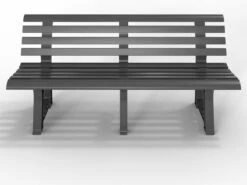 Casaria Tuinbank Orchidea – Kunststof/240kg Belastbaar – Antraciet -Tuinhuis Shop 1200x897