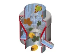 Garantia - Vulautomaat - Regenton - Eco De Luxe - 80 M² - Bladvanger - Grijs -Tuinhuis Shop 1200x909 1