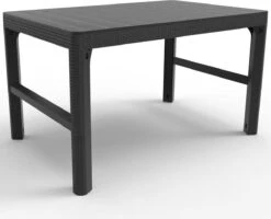 Allibert Lyon Tuintafel - 116x71,5x66/40 Cm - Grafiet -Tuinhuis Shop 1200x973