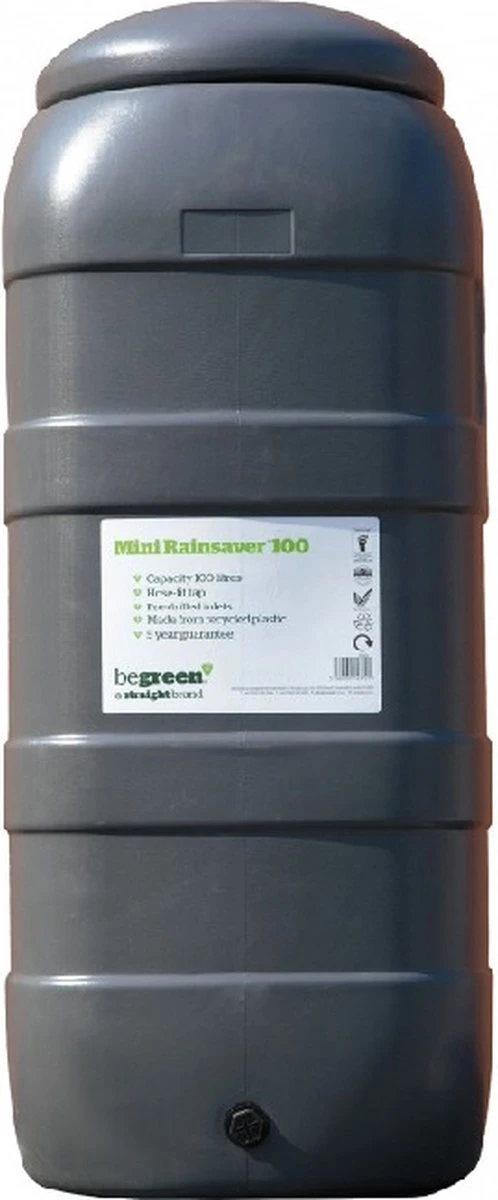 Harcostar Rainsaver Regenton 100 Liter Antraciet Met Vulautomaat En 3 Delige Voet 7 Harcostar Rainsaver Regenton 100 Liter Antraciet Met Vulautomaat En 3 Delige Voet - Afbeelding 7