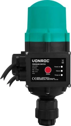 VONROC Hydrofoorpomp / Automatische Pomp - 1000W - 3500l/h - Met Drukschakelaar - Droogloopbeveiliging - Voor Besproeien En Huishoudwater 10 VONROC Hydrofoorpomp / Automatische Pomp - 1000W - 3500l/h - Met Drukschakelaar - Droogloopbeveiliging - Voor Besproeien En Huishoudwater -Tuinhuis Shop 683x1200