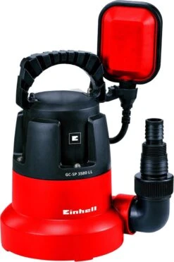 Uitgelichte producten 7 Einhell Dompelpomp GC-SP 3580 LL (350 W - 8000 L/h - 1 Mm Restwater - Traploos Instelbare Vlotterschakelaar - Geïntegreerd Terugslagventiel - Draaghandvat - Kabelopwikkeling - Mechanische Afdichting)