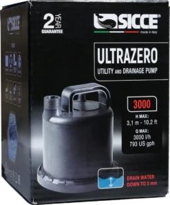 Sicce Ultra Zero - Vlakzuiger - Dompelpomp - Wateroverlast - 3000 L/h 7 Sicce Ultra Zero - Vlakzuiger - Dompelpomp - Wateroverlast - 3000 L/h -Tuinhuis Shop 998x1200